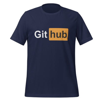 Image of the GitHub for Adults T-Shirt (unisex) Navy / M.