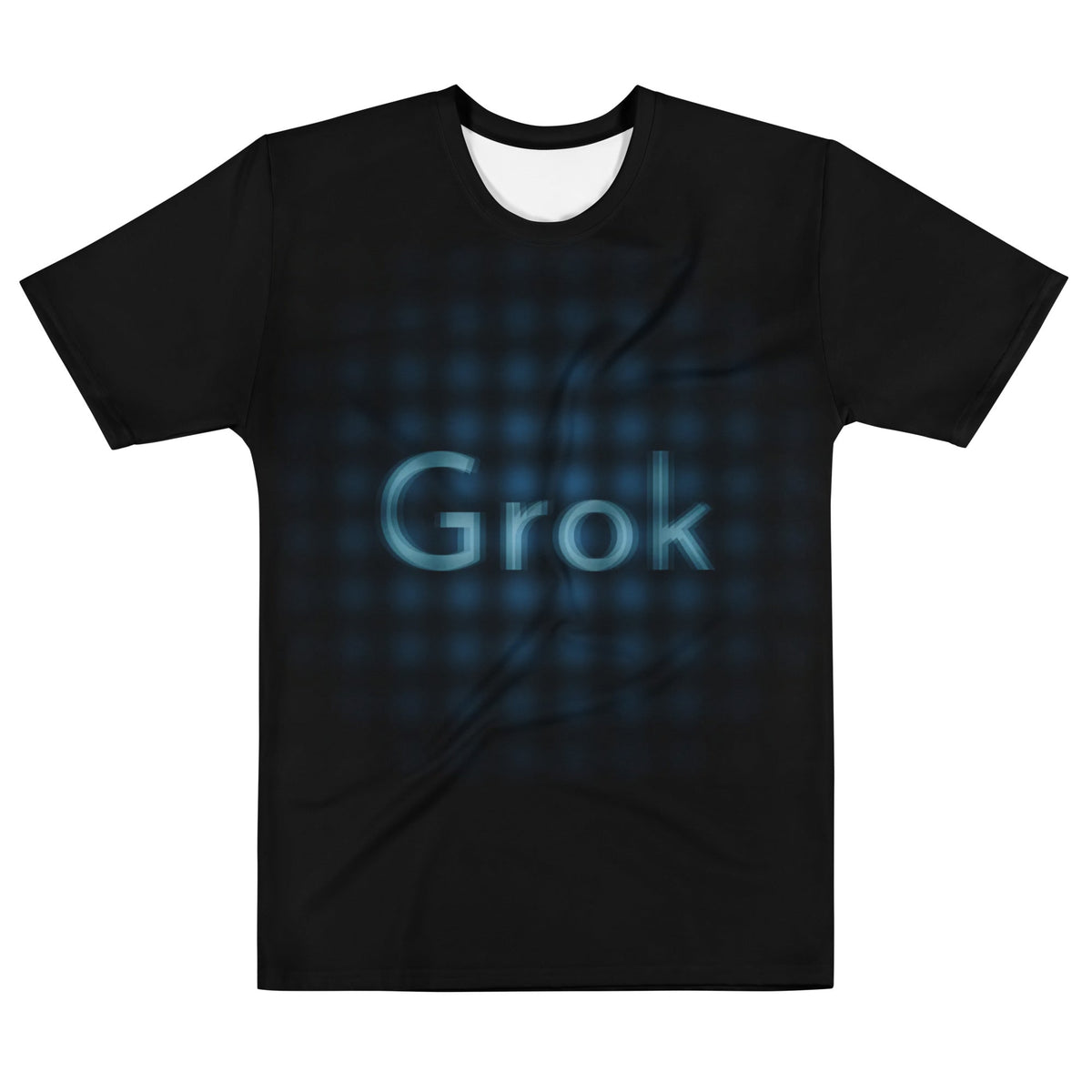 Product mockup photo of the Grok 1.5 Glitch T Shirt (men) M.