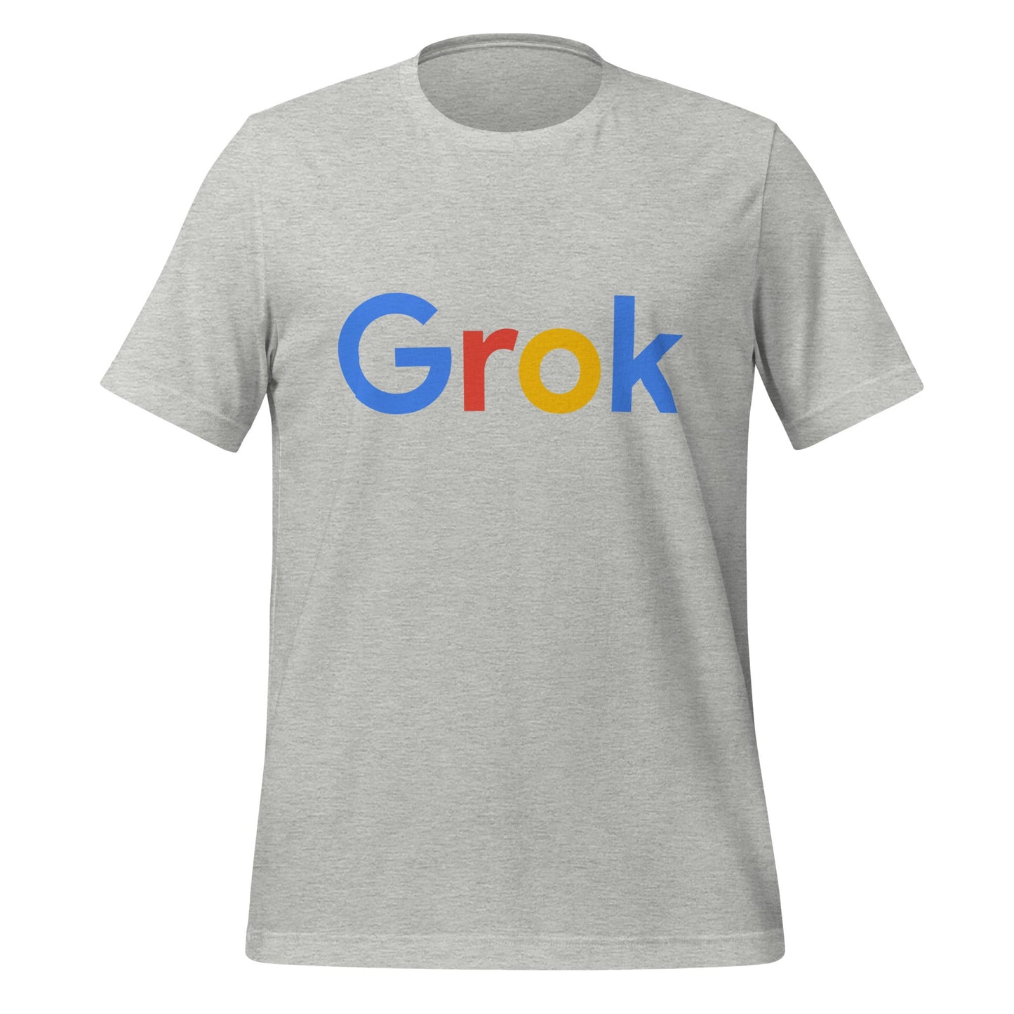 Image of the Grok Search Logo T-Shirt (unisex) Athletic Heather / M.