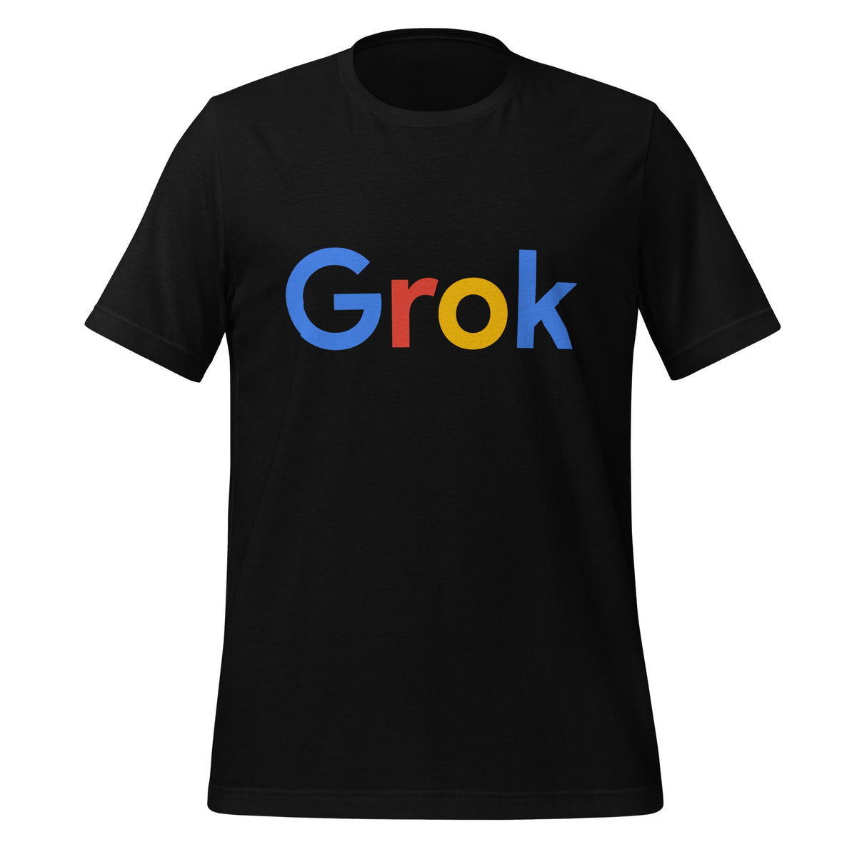 Image of the Grok Search Logo T-Shirt (unisex) Black / M.