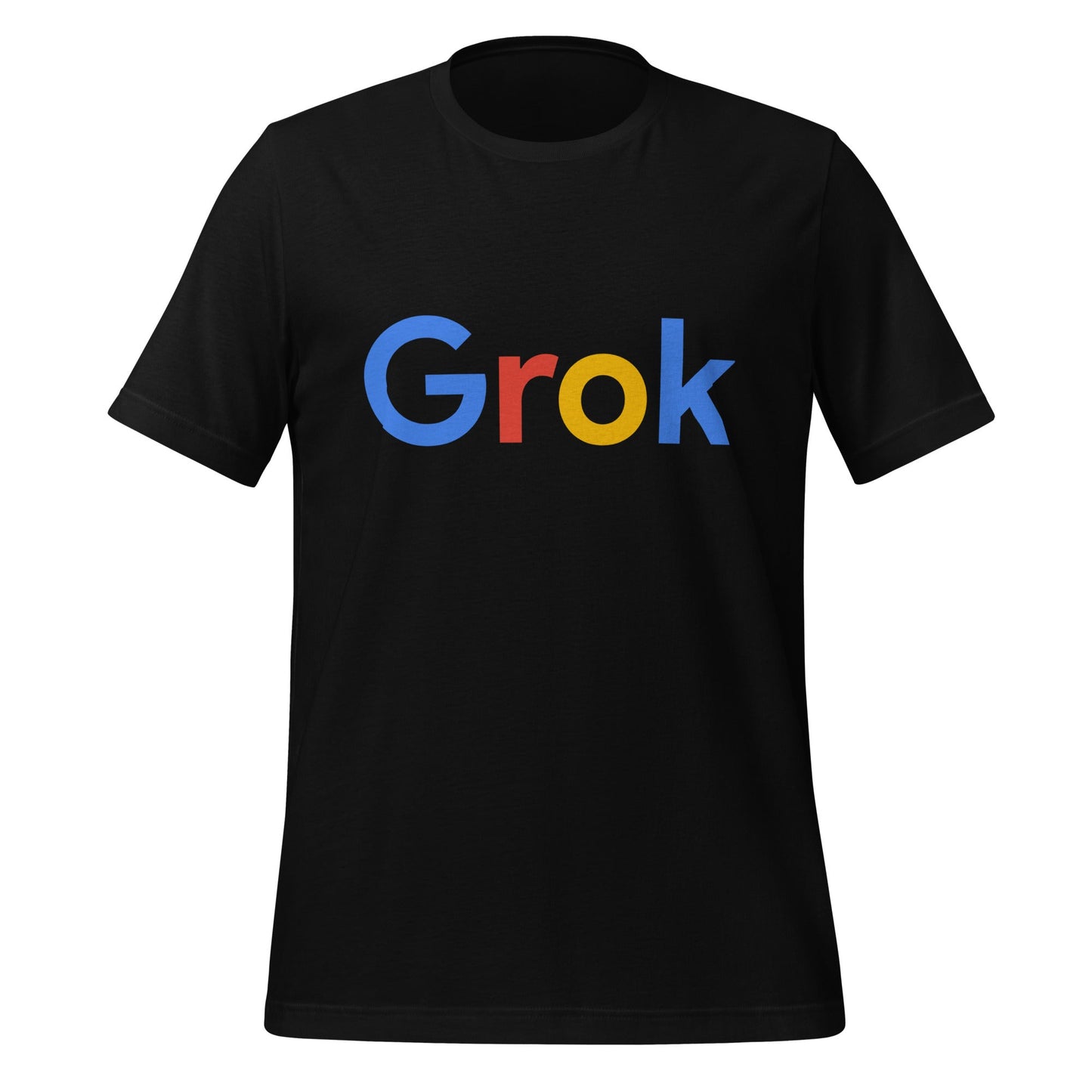 Image of the Grok Search Logo T-Shirt (unisex) Black / M.