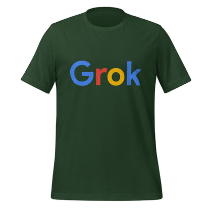 Image of the Grok Search Logo T-Shirt (unisex) Forest / M.
