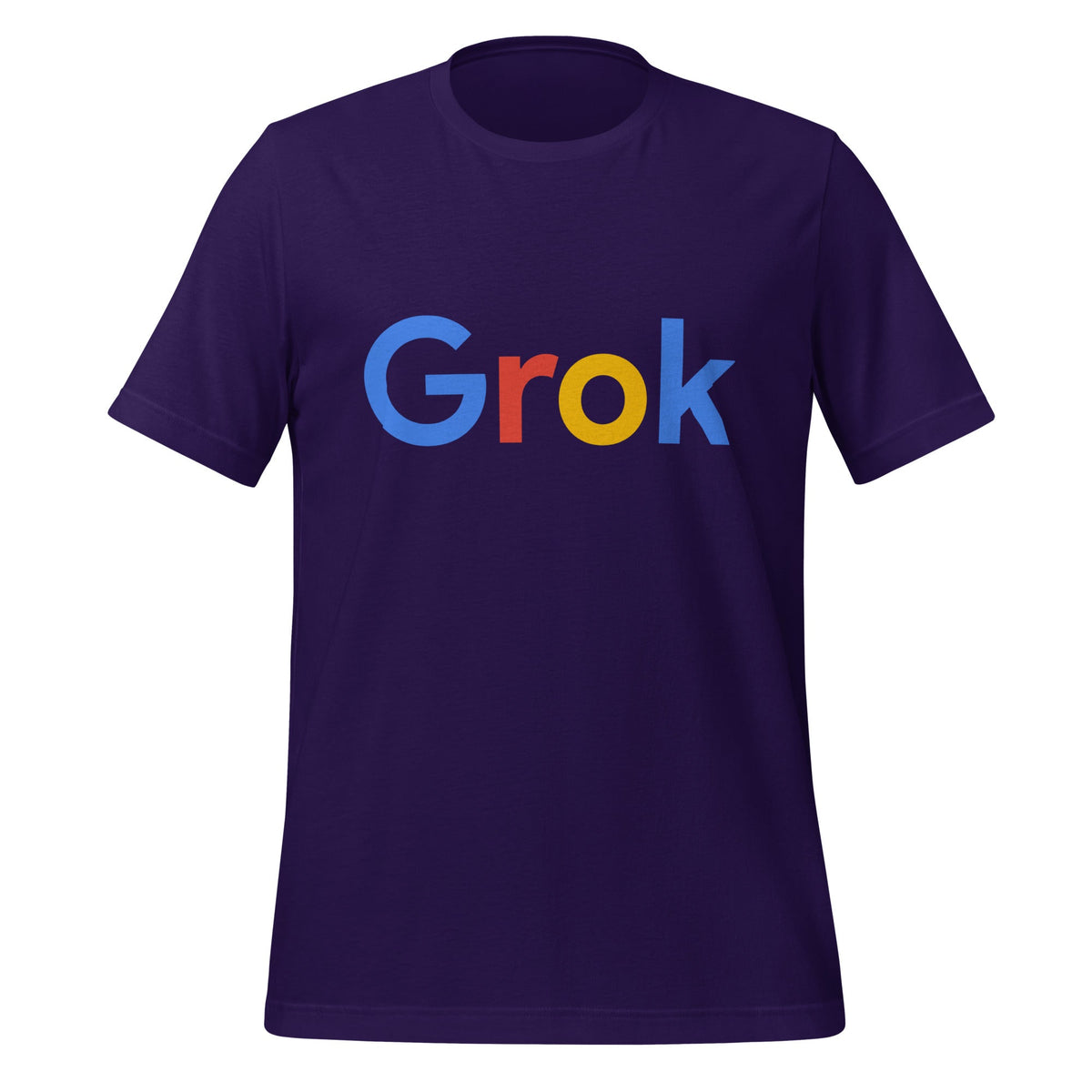 Image of the Grok Search Logo T-Shirt (unisex) Team Purple / M.