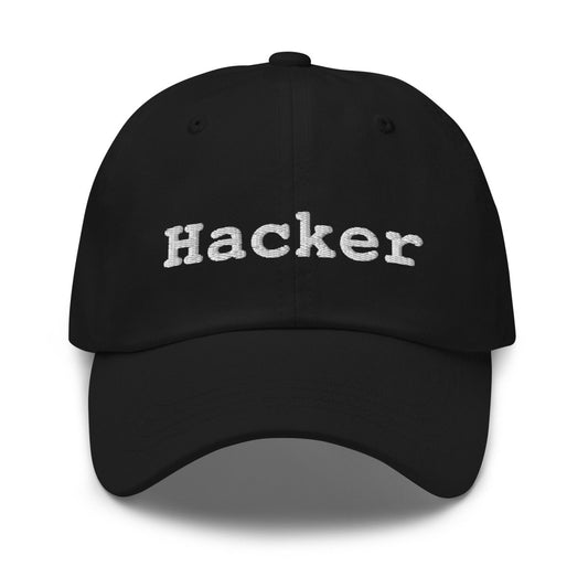 Hacker Embroidered Cap - AI Store