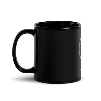 Image of the HAL 9000 I’m Afraid I Can’t Do That Black Glossy Mug.