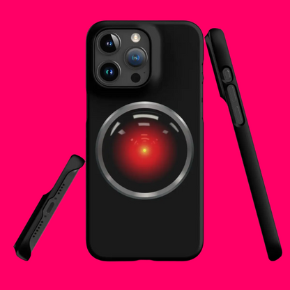 Image of the HAL 9000 Snap Case for iPhone.