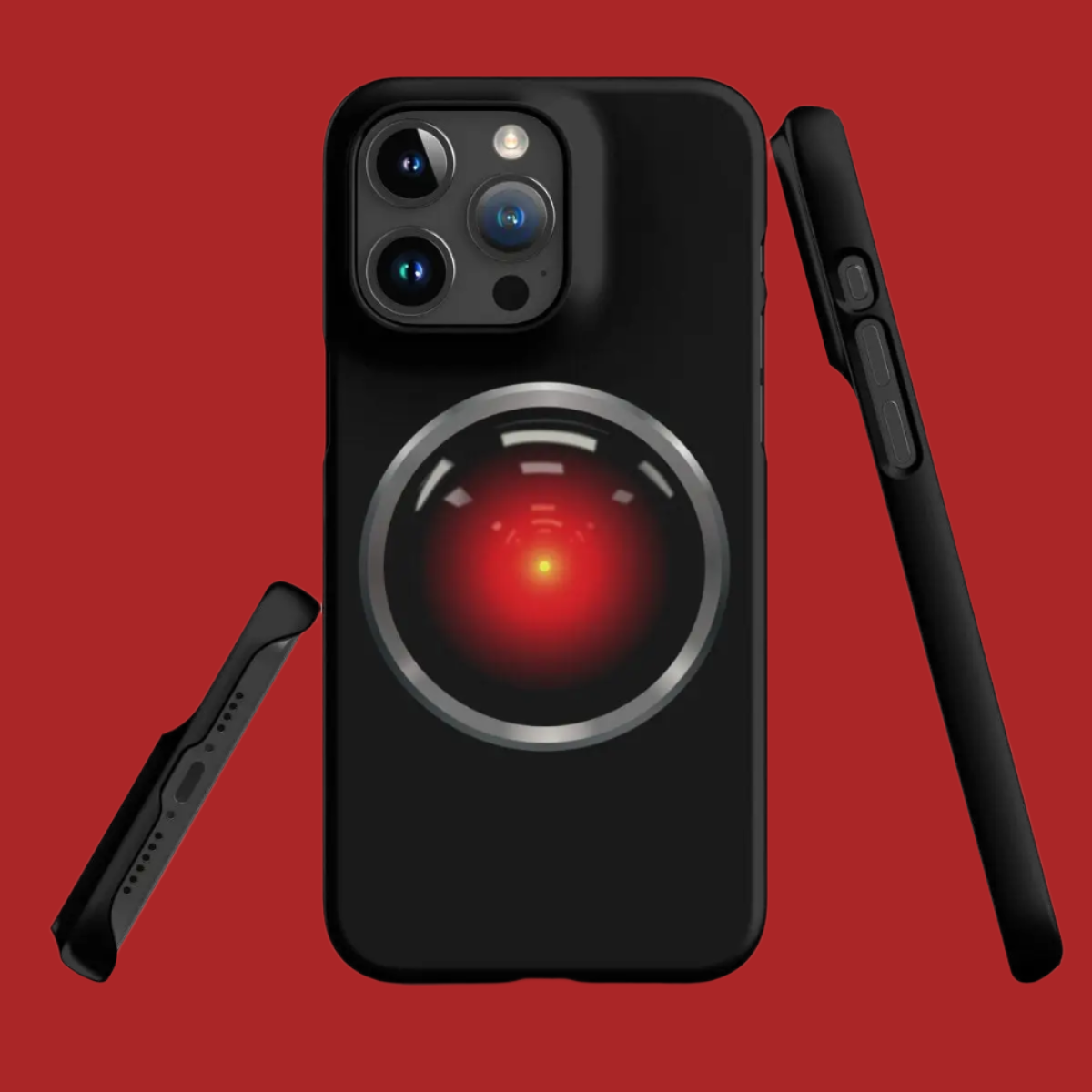 Image of the HAL 9000 Snap Case for iPhone.