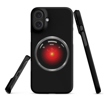 Image of the HAL 9000 Snap Case for iPhone iPhone 16 Plus.