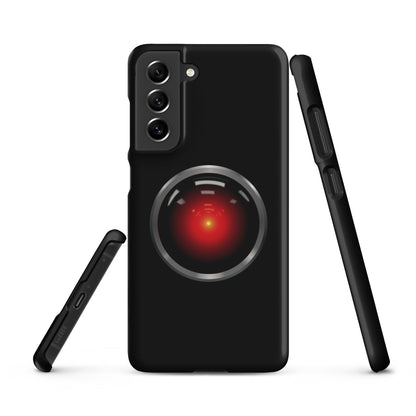 Image of the HAL 9000 Snap Case for Samsung Samsung Galaxy S21 FE.