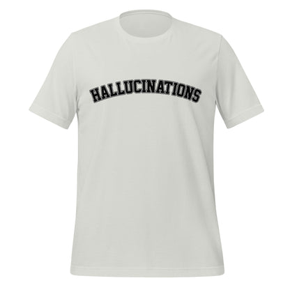 Image of the Hallucinations T-Shirt (unisex) Silver / M.