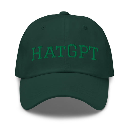 Image of the HatGPT in Green Cap Spruce.