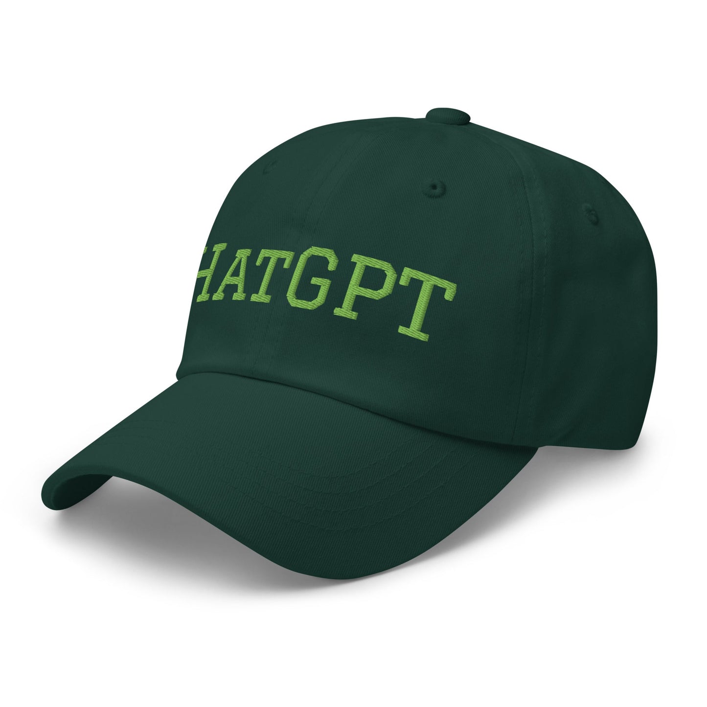 Image of the HatGPT in Light Green Cap.