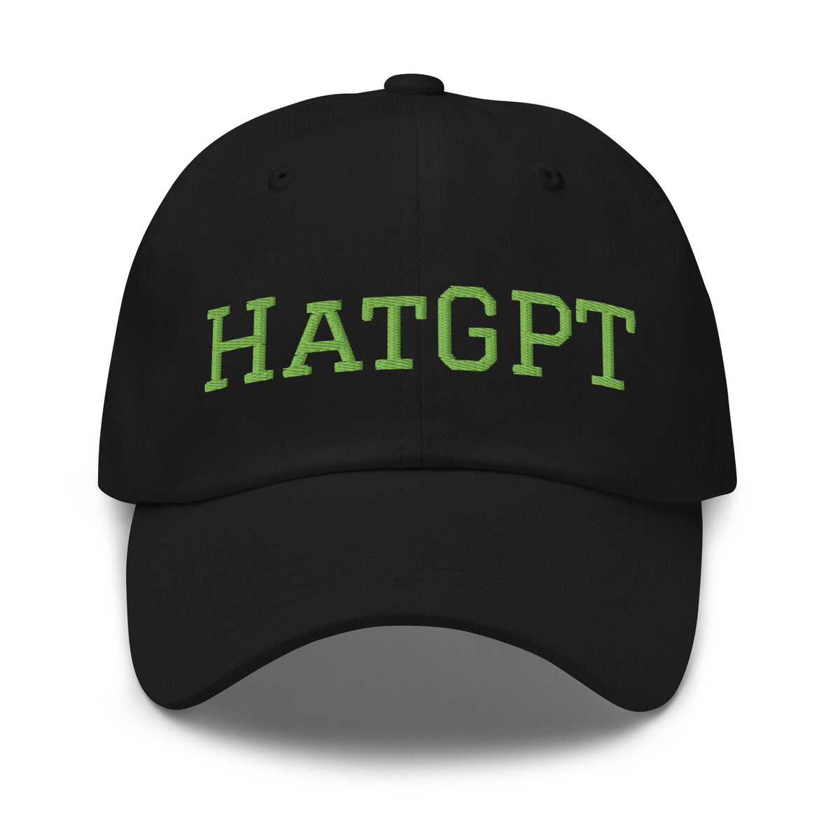 Image of the HatGPT in Light Green Cap Black.