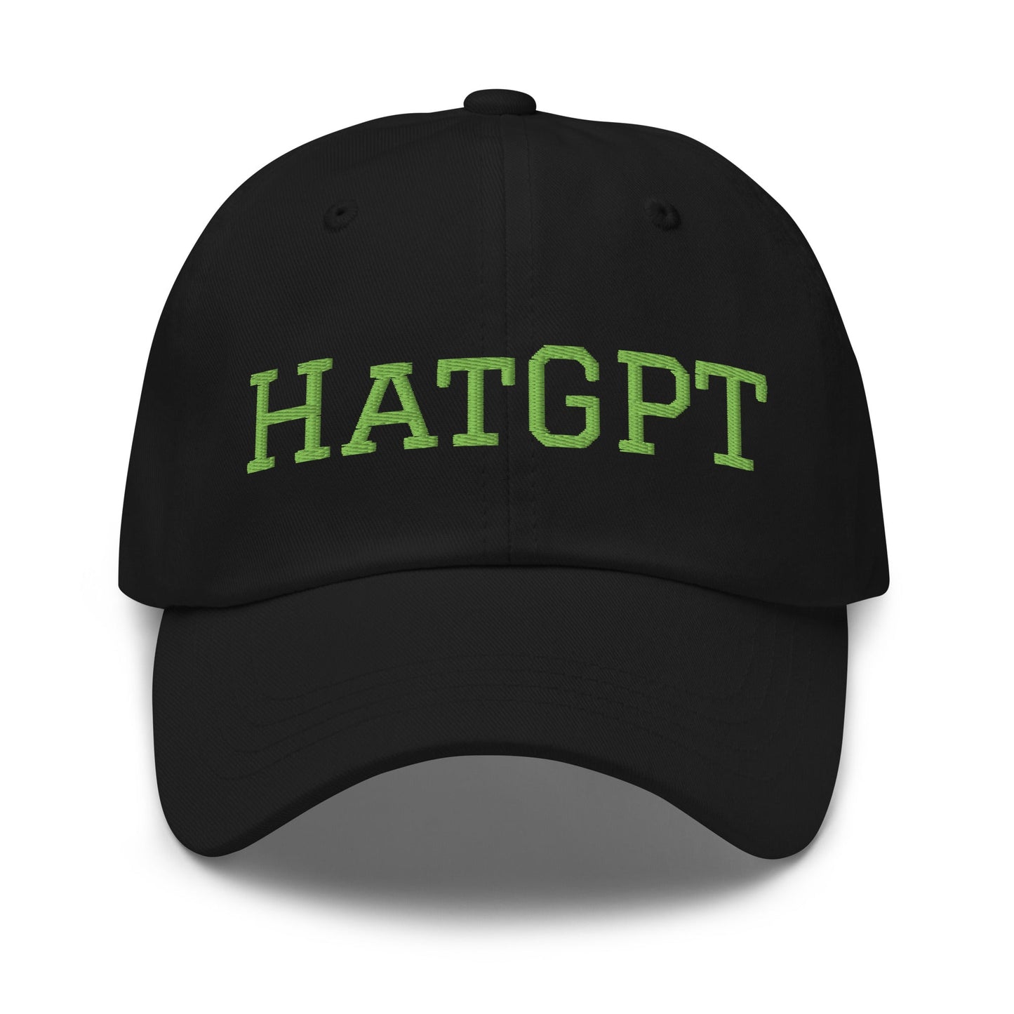 Image of the HatGPT in Light Green Cap Black.