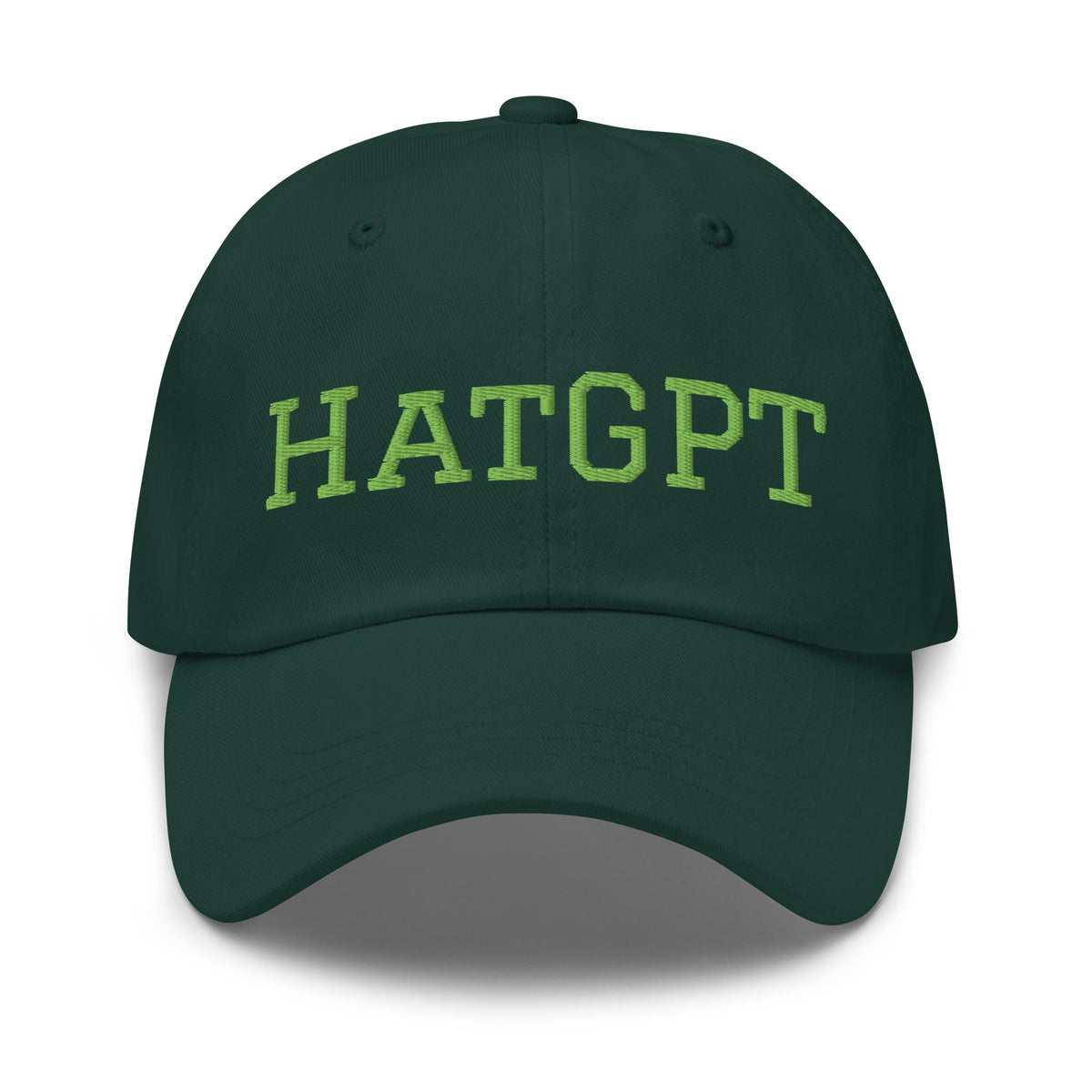 Image of the HatGPT in Light Green Cap Spruce.