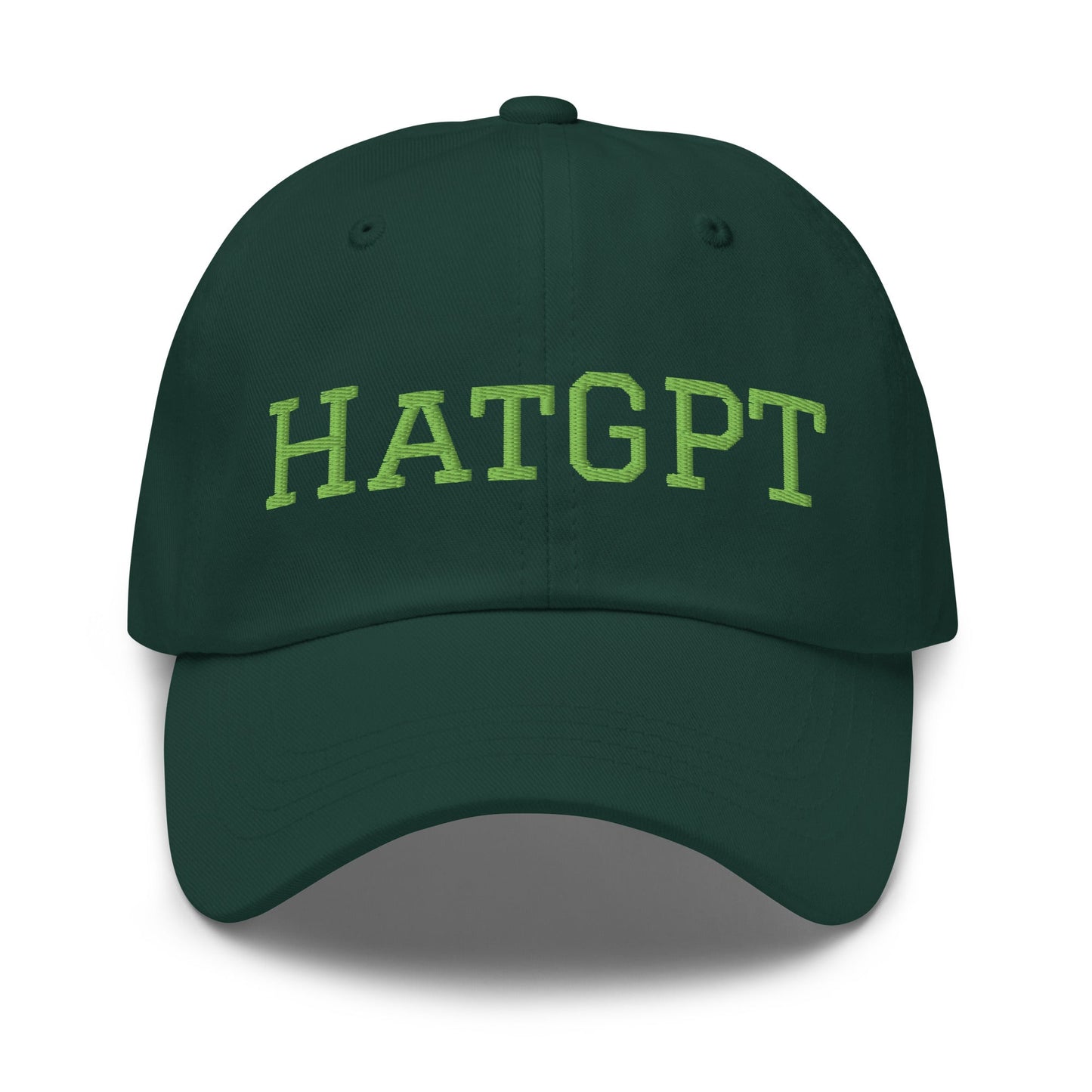 Image of the HatGPT in Light Green Cap Spruce.