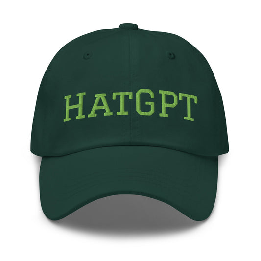 Image of the HatGPT in Light Green Cap Spruce.