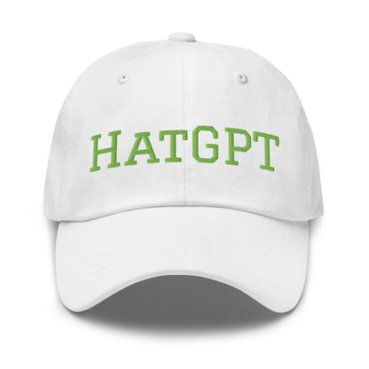 Image of the HatGPT in Light Green Cap White.