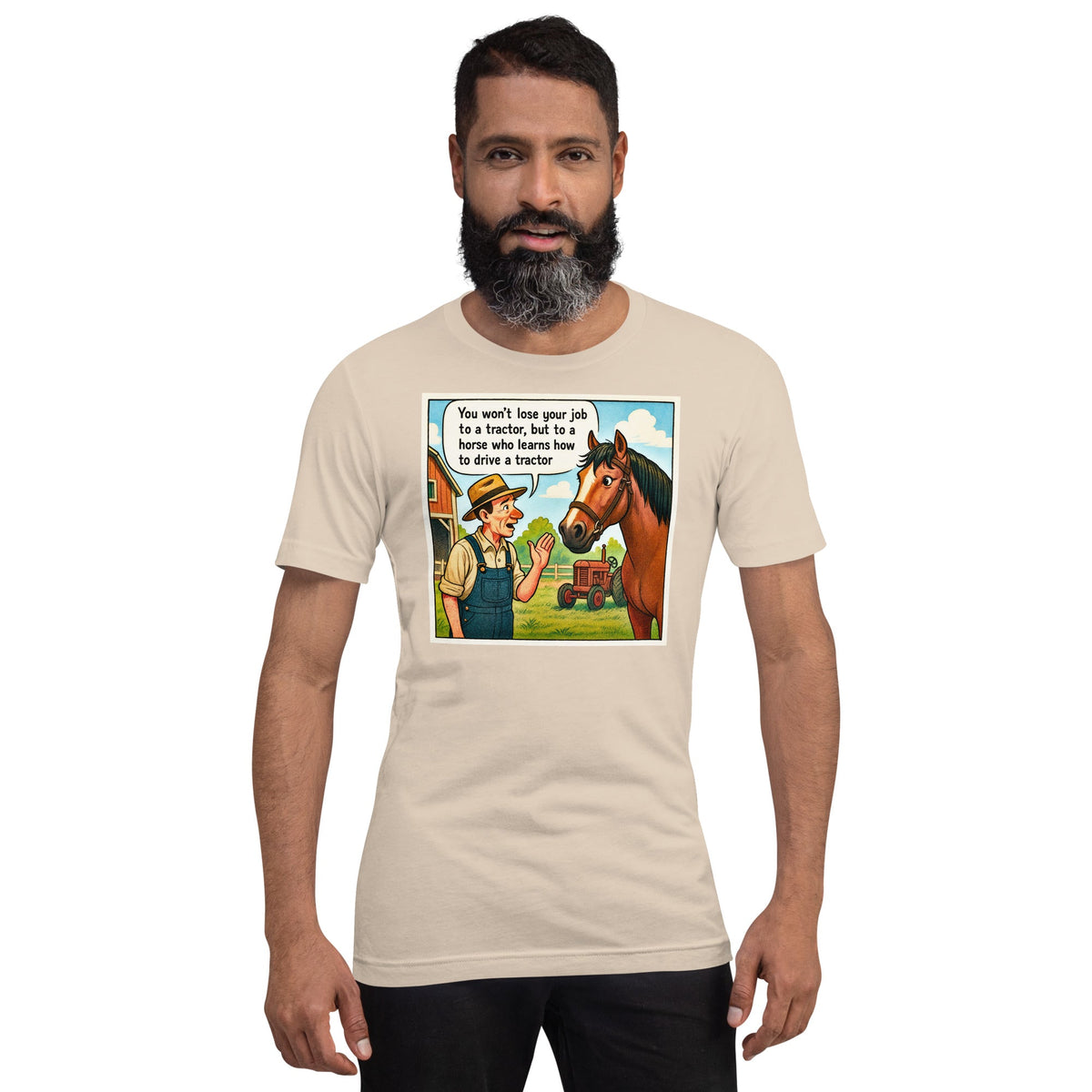 Image of the Horse Jobs T-Shirt (unisex).