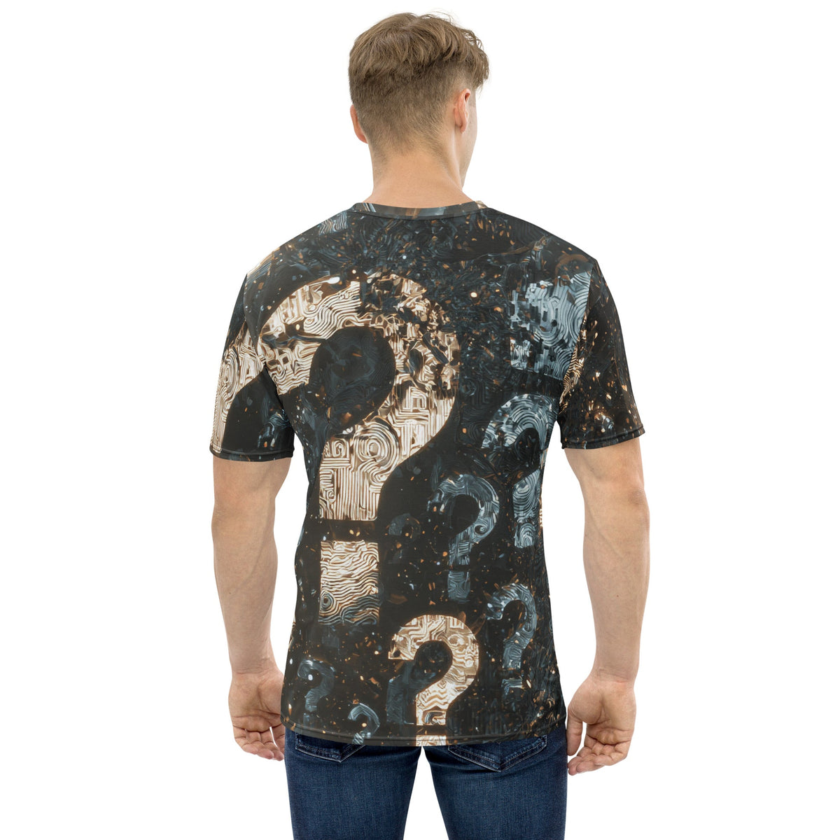 Image of the How does AI work? T-Shirt (men).