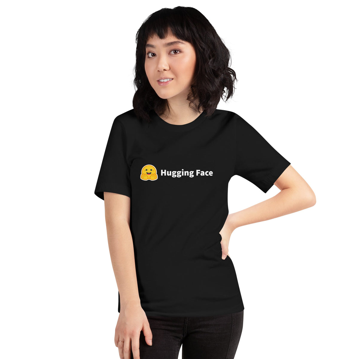Image of the Hugging Face Logo T-Shirt (unisex).