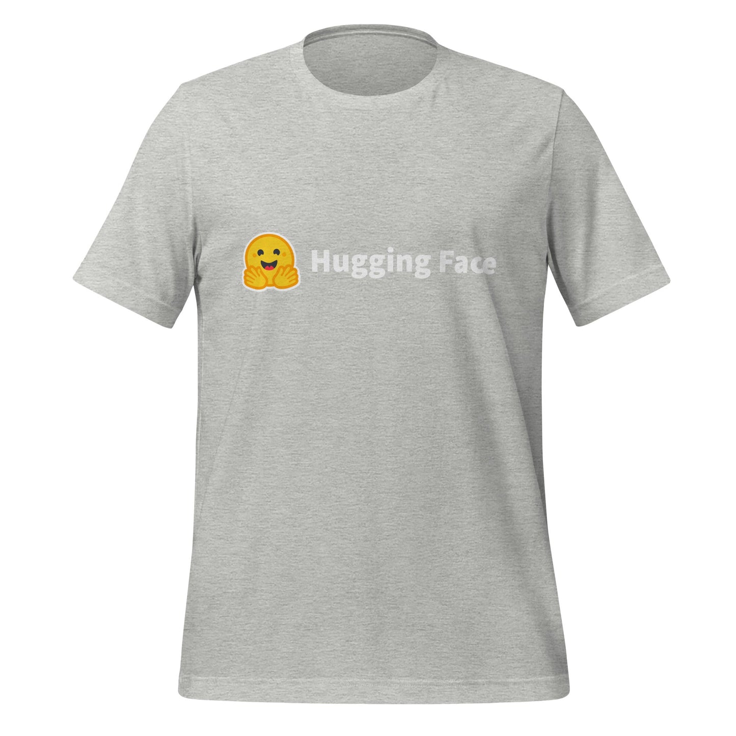 Image of the Hugging Face Logo T-Shirt (unisex) Athletic Heather / M.