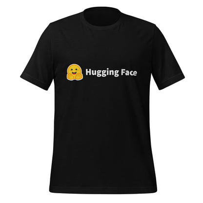 Image of the Hugging Face Logo T-Shirt (unisex) Black / M.