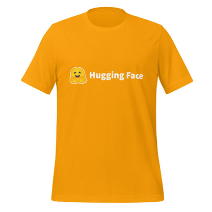 Image of the Hugging Face Logo T-Shirt (unisex) Gold / M.