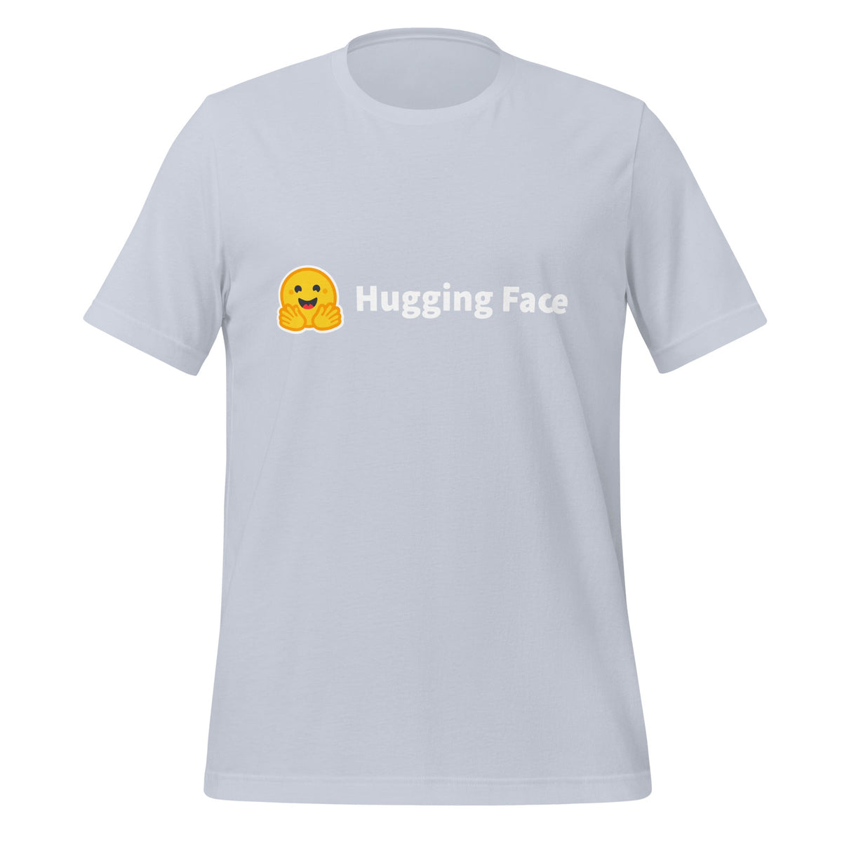 Image of the Hugging Face Logo T-Shirt (unisex) Light Blue / M.