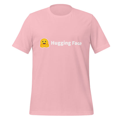 Image of the Hugging Face Logo T-Shirt (unisex) Pink / M.