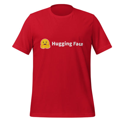 Image of the Hugging Face Logo T-Shirt (unisex) Red / M.