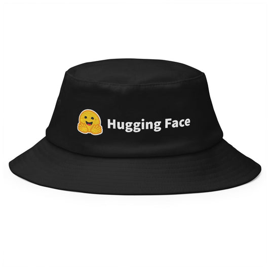 Hugging Face Logo True-Color Embroidered Bucket Hat - AI Store