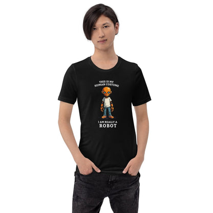 Image of the Human Costume Robot T-Shirt (unisex).