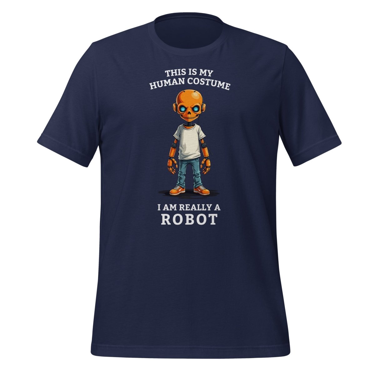 Human Costume Robot T-Shirt (unisex) - AI Store