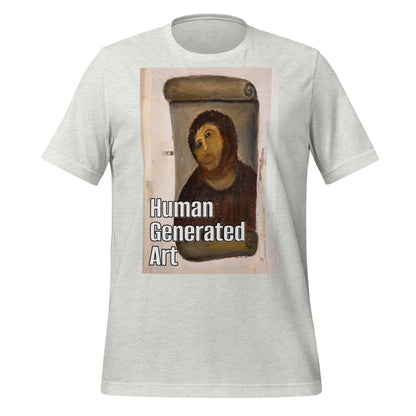 Image of the Human-Generated Art T-Shirt (unisex) Ash / M.