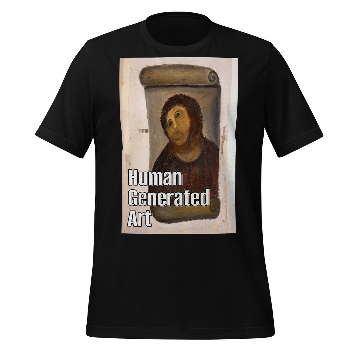 Image of the Human-Generated Art T-Shirt (unisex) Black / M.