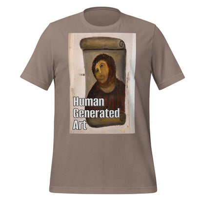 Image of the Human-Generated Art T-Shirt (unisex) Pebble / M.