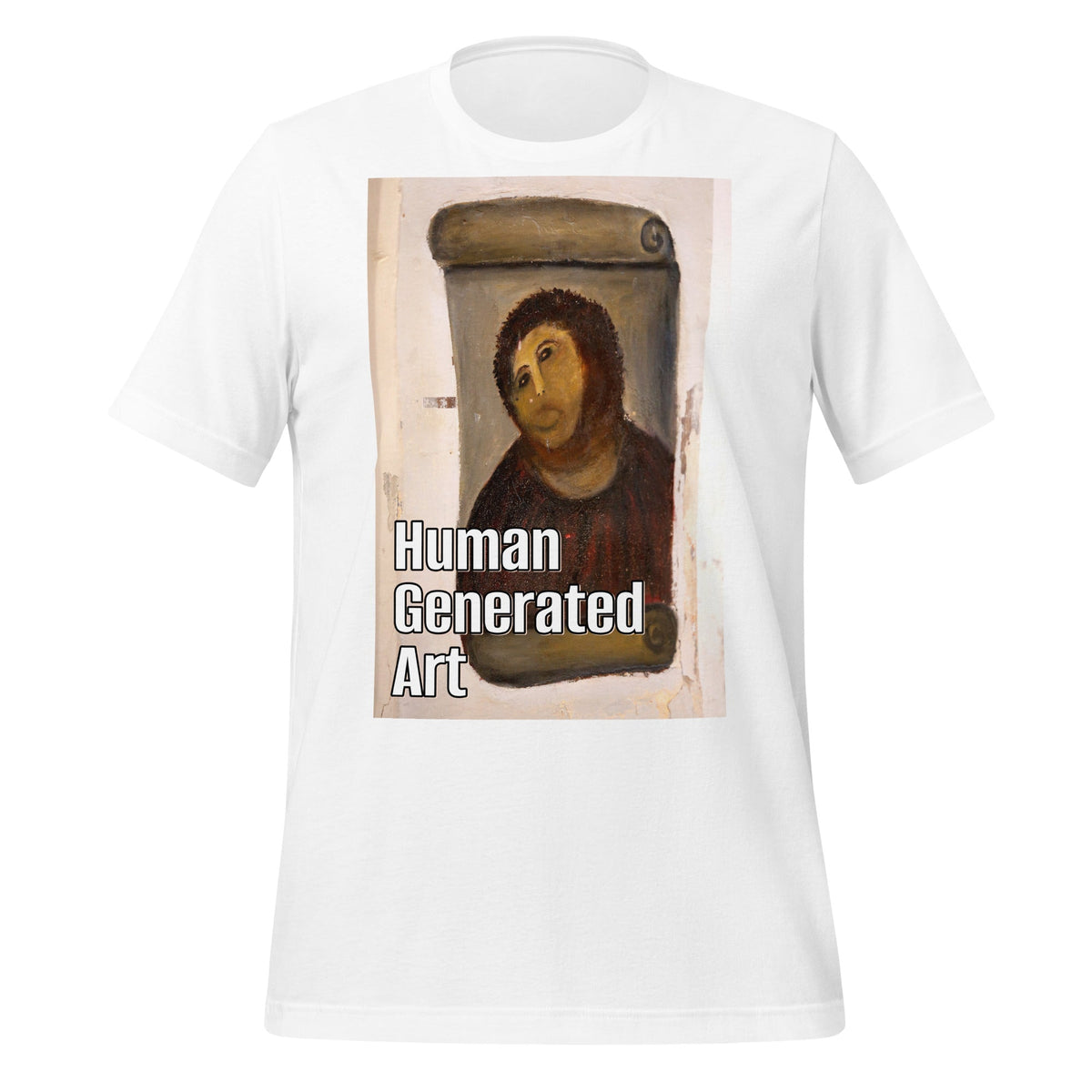Image of the Human-Generated Art T-Shirt (unisex) White / M.