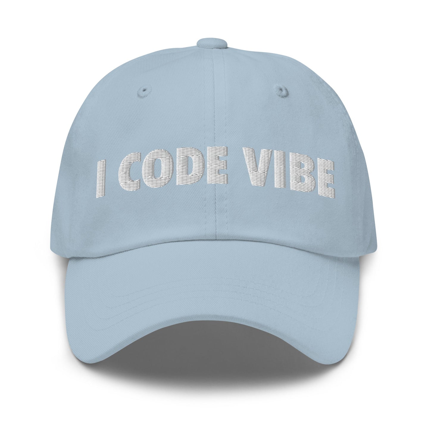 Image of the I CODE VIBE Cap Light Blue.