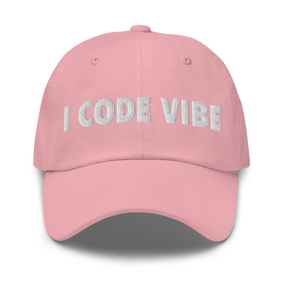 Image of the I CODE VIBE Cap Pink.
