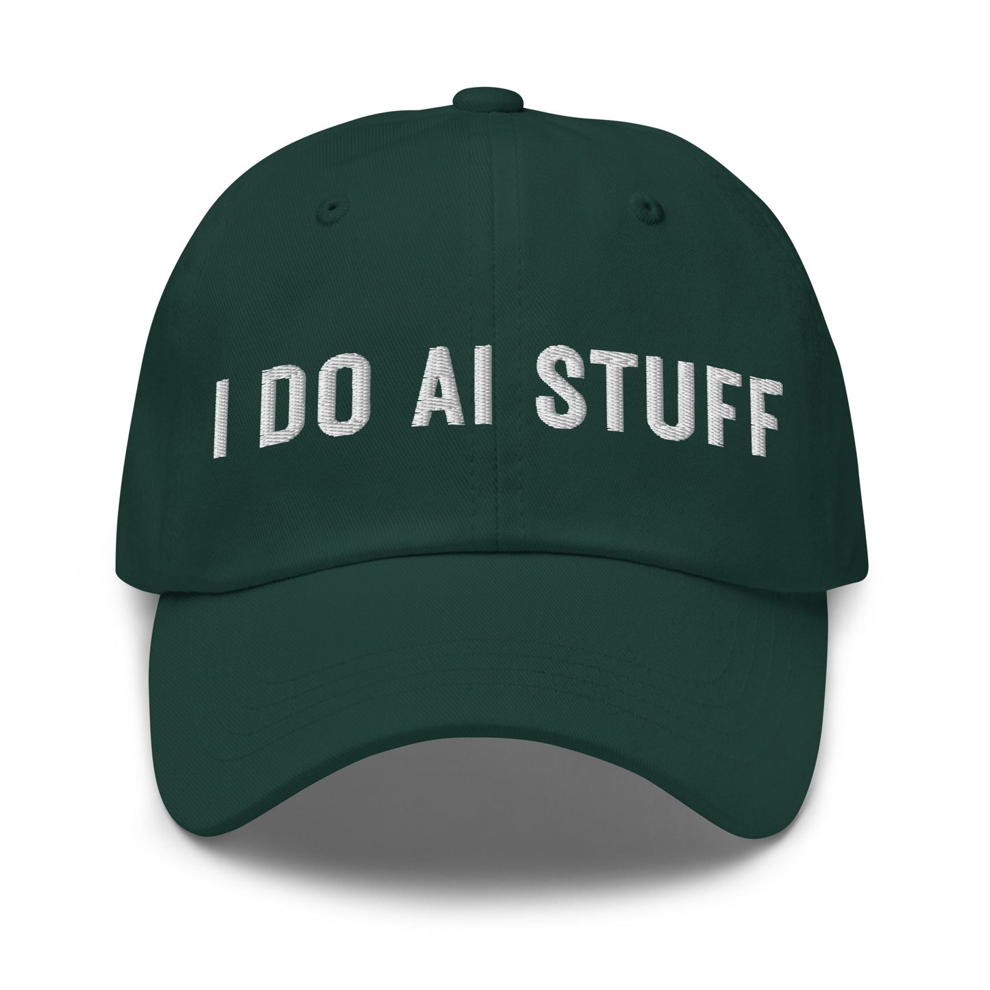 Image of the I Do AI Stuff Cap 2 Spruce.