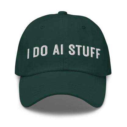 Image of the I Do AI Stuff Cap 2 Spruce.