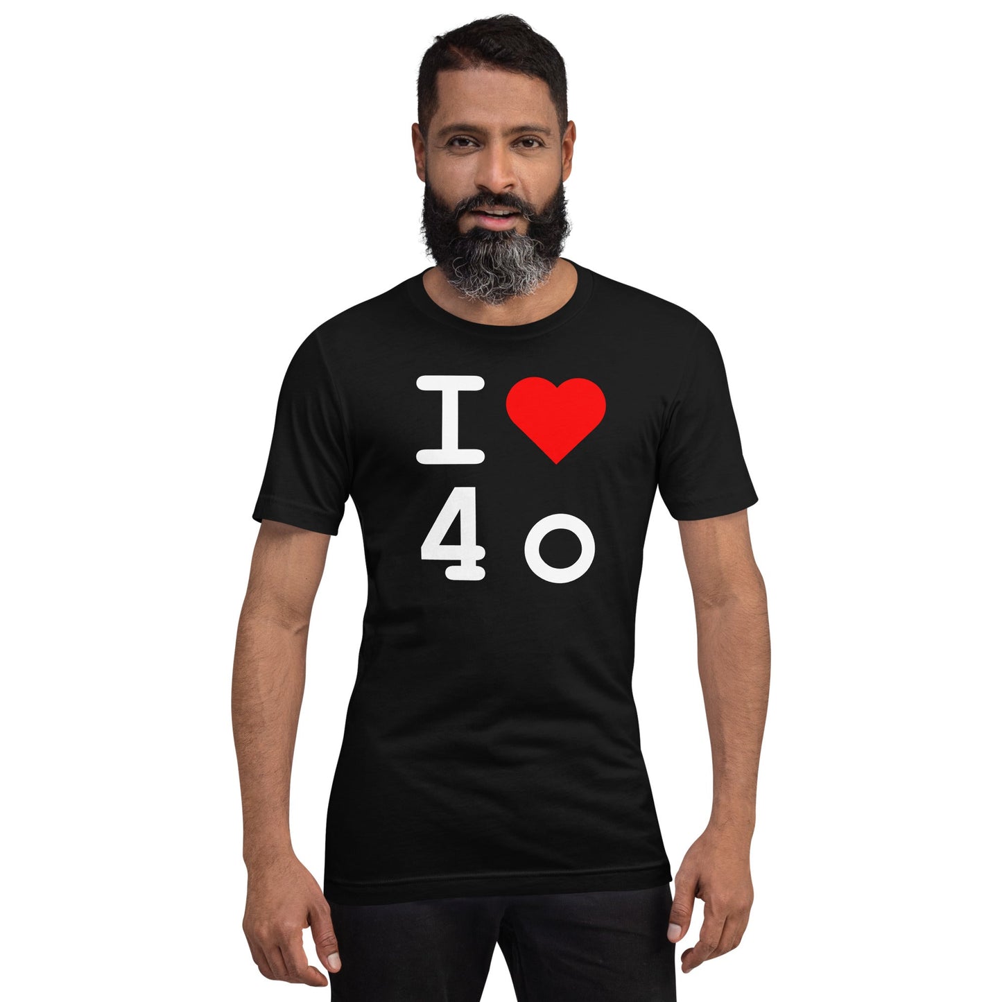 Image of the I Heart 4o T-Shirt (unisex).