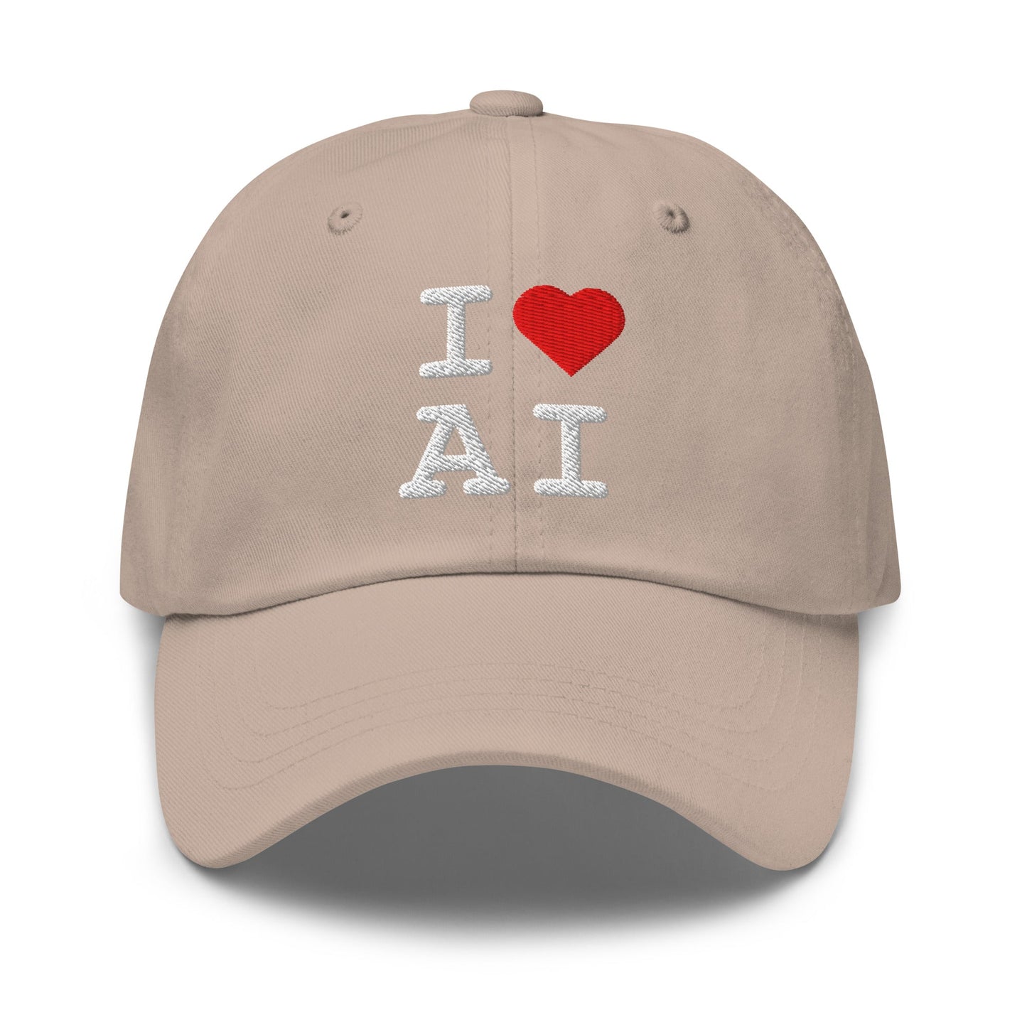 Image of the I Heart AI Cap 1 Stone.