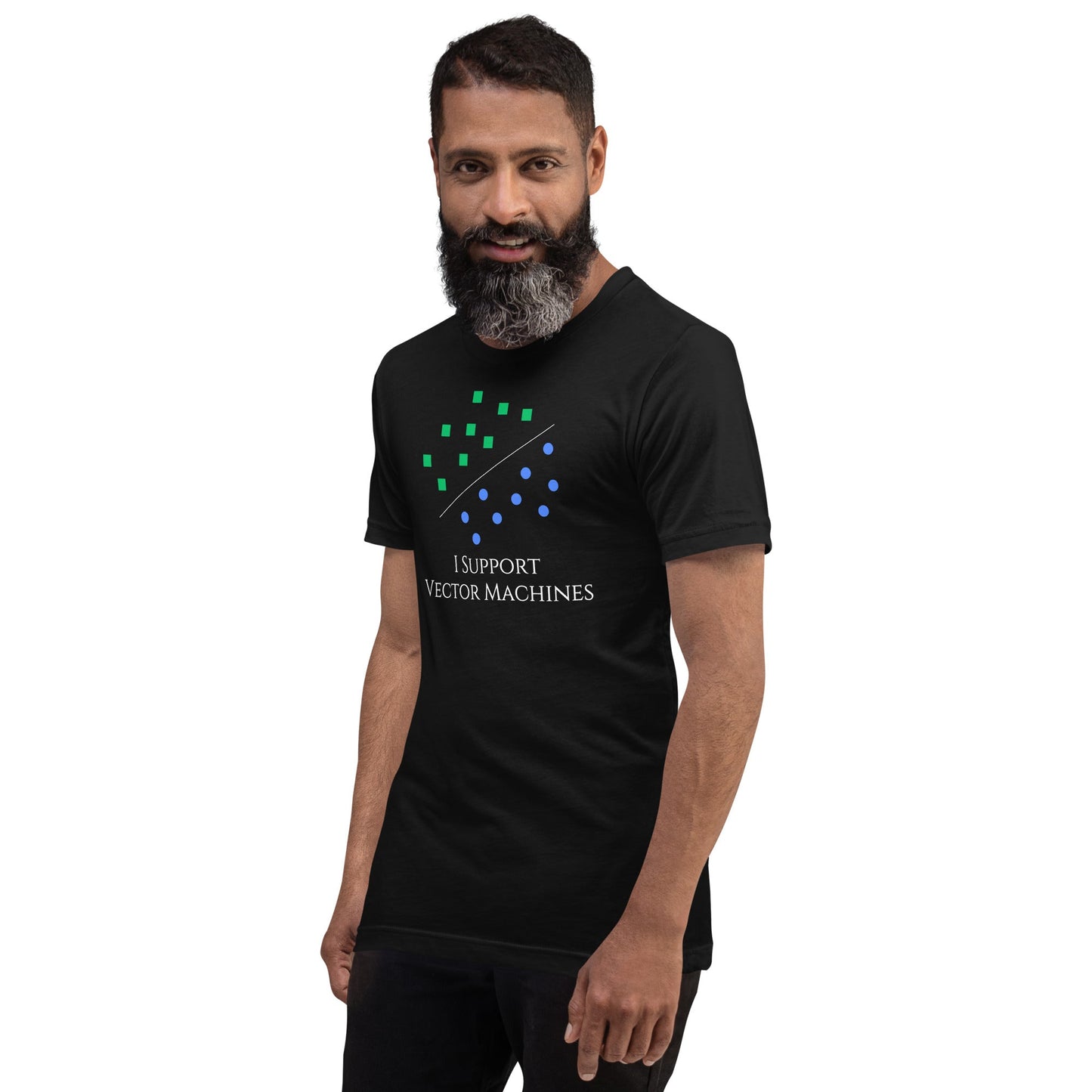Image of the I Support Vector Machines T-Shirt (unisex).