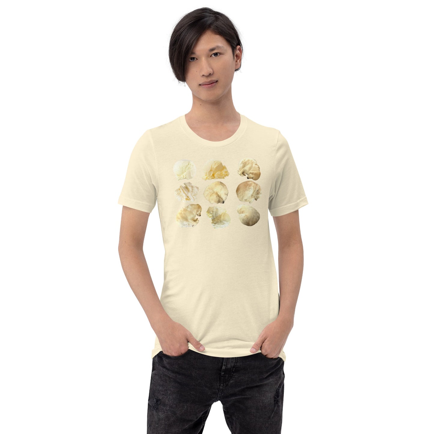 Image of the Ice Cream or Dog T-Shirt (unisex).