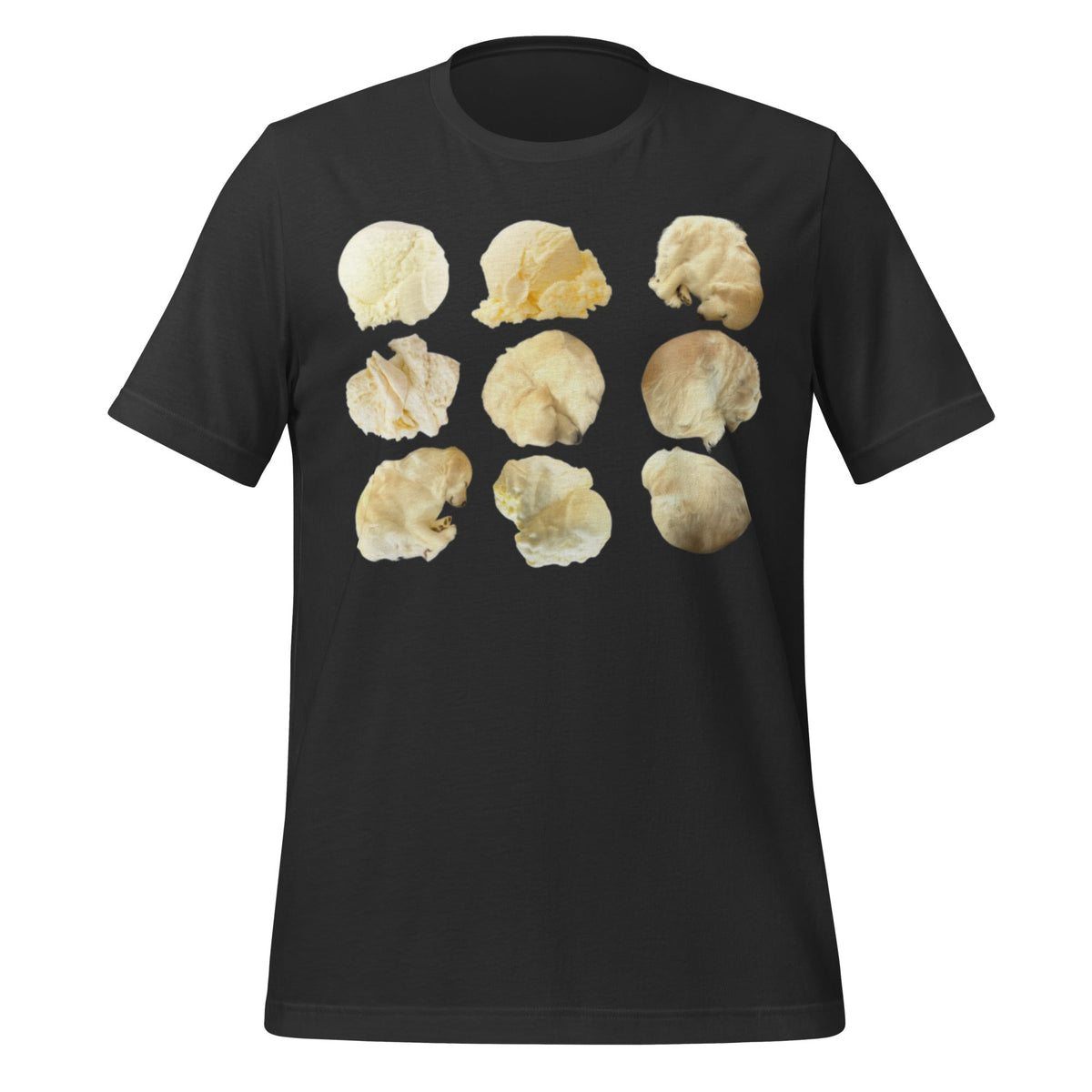 Image of the Ice Cream or Dog T-Shirt (unisex) Dark Grey / M.