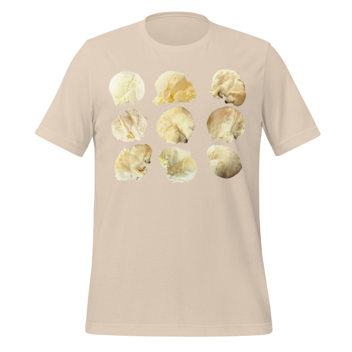 Image of the Ice Cream or Dog T-Shirt (unisex) Soft Cream / M.