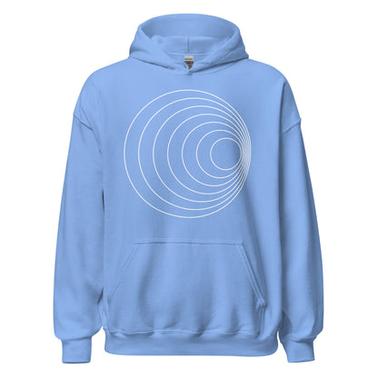 Image of the Ilya Circles Hoodie (unisex) Carolina Blue / M.