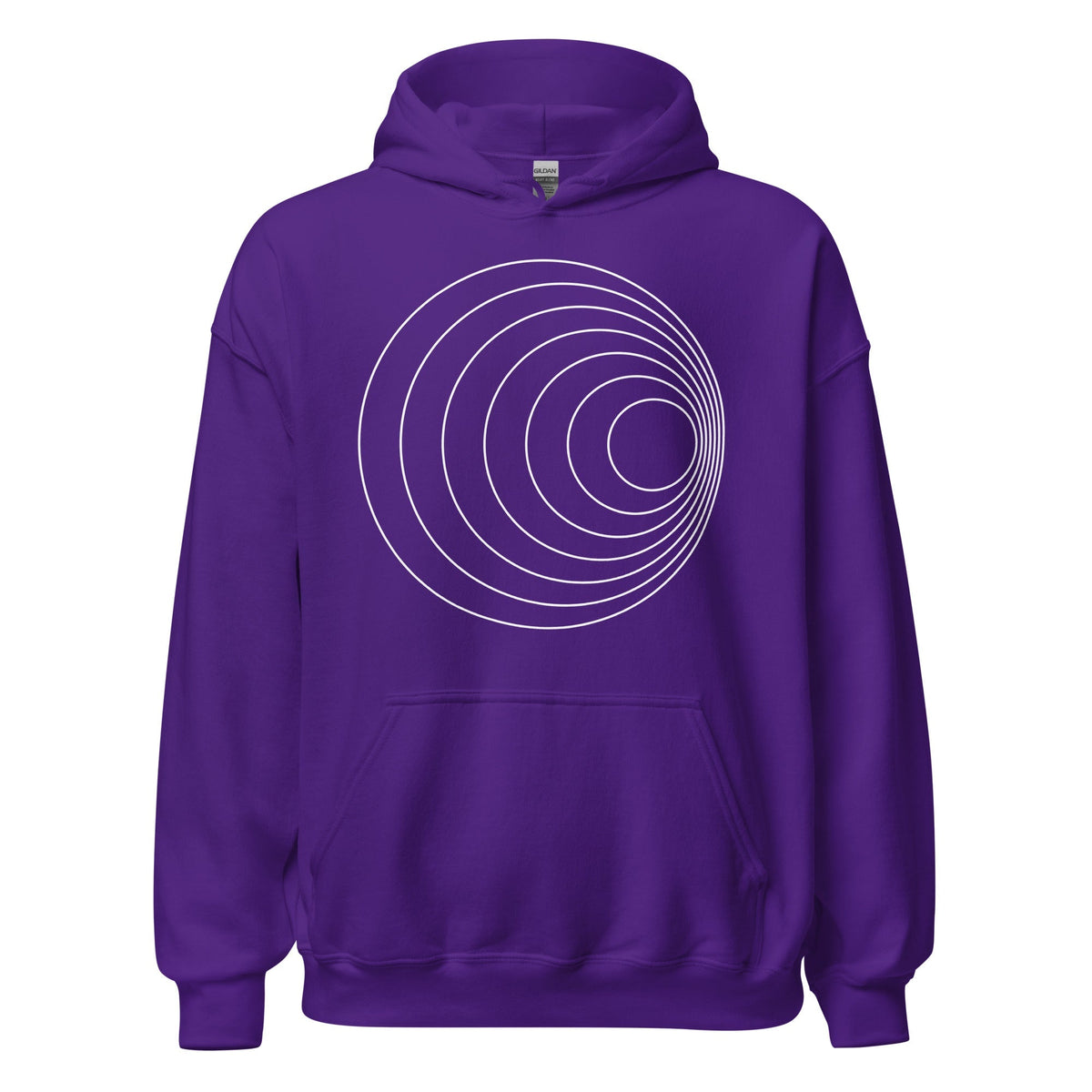Image of the Ilya Circles Hoodie (unisex) Purple / M.